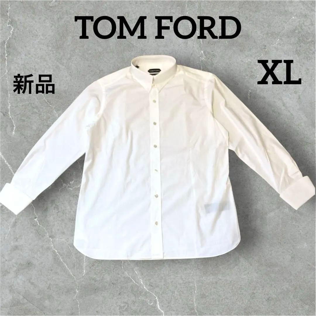 新品❣️TOM FORD 長袖ワイシャツ 白　42　XL