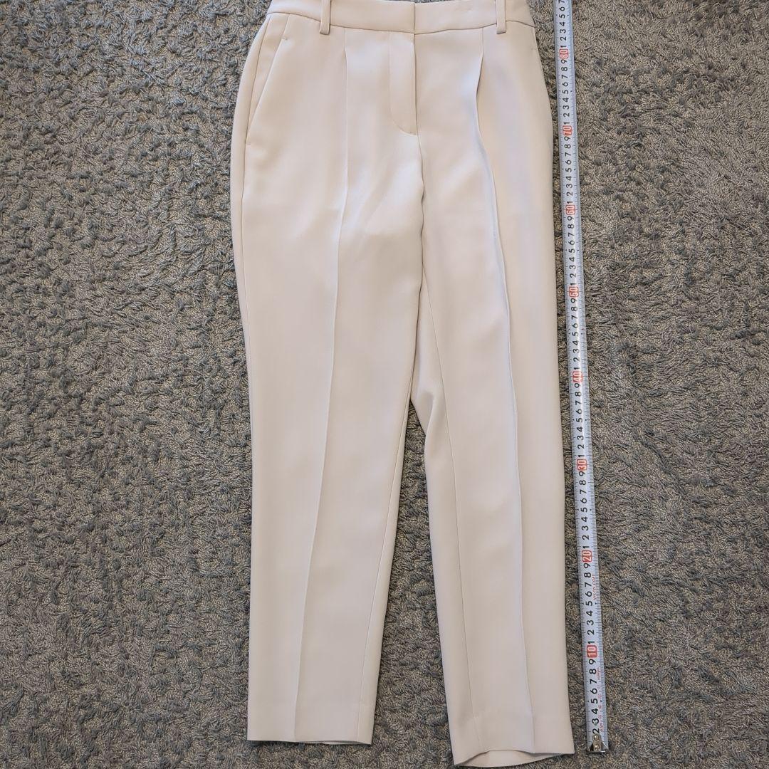 SYSC様☆PLST プラステ パンツスーツ ノーカラー 薄ベージュ