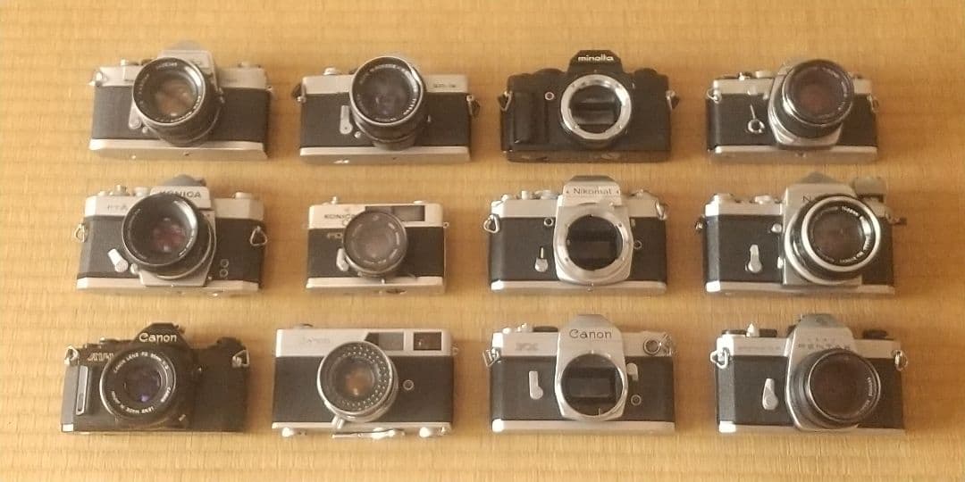 フィルムカメラ 一眼レフ ジャンク 12台まとめ