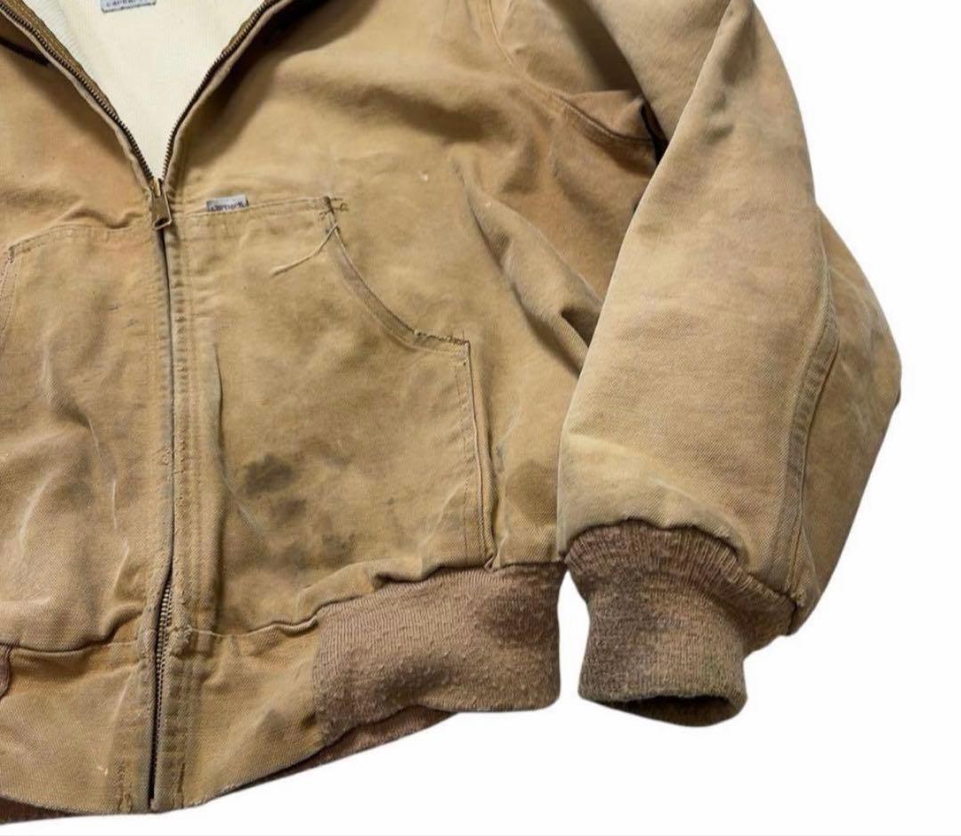 カーハート　100周年タグ　ダックアクティブジャケット　メイドインUS