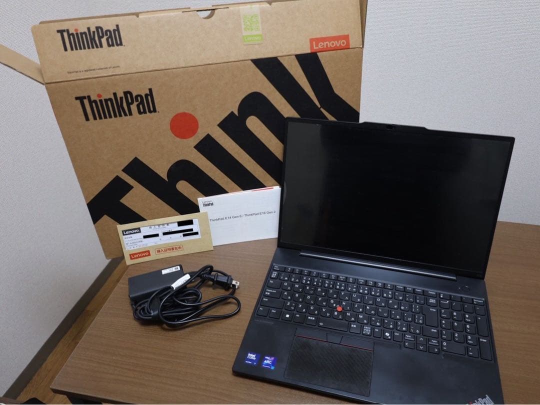 その他ノートPC本体 ThinkPad E16 Gen2 / ultra7 155h 32GB 1TB