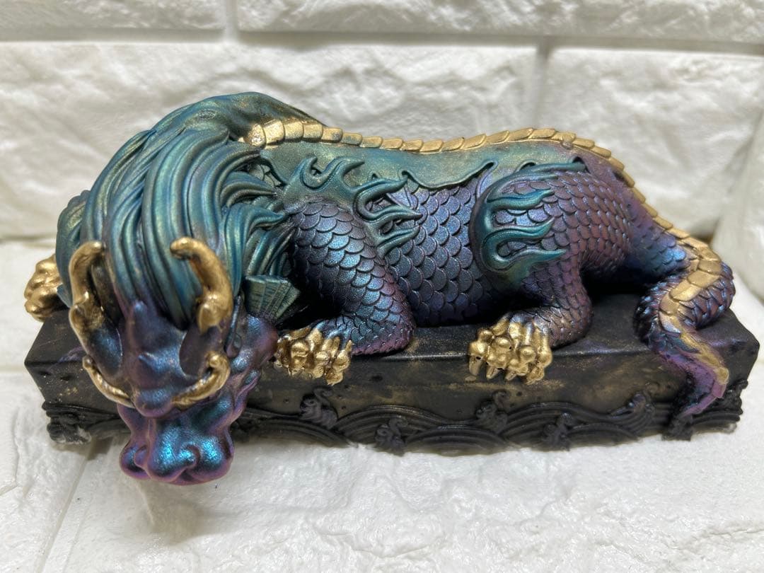 【水わらび】⭐️最強財運〜龍神様⭐️イケメン紫龍　ずっしり801g