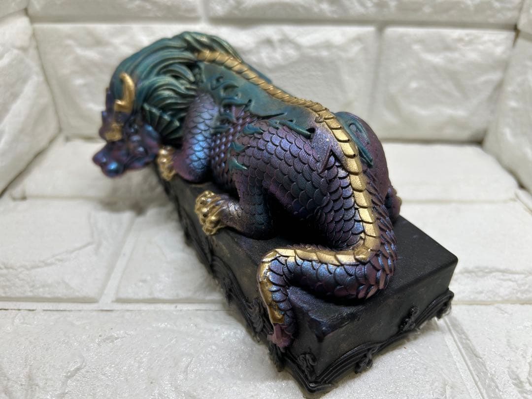 【水わらび】⭐️最強財運〜龍神様⭐️イケメン紫龍　ずっしり801g