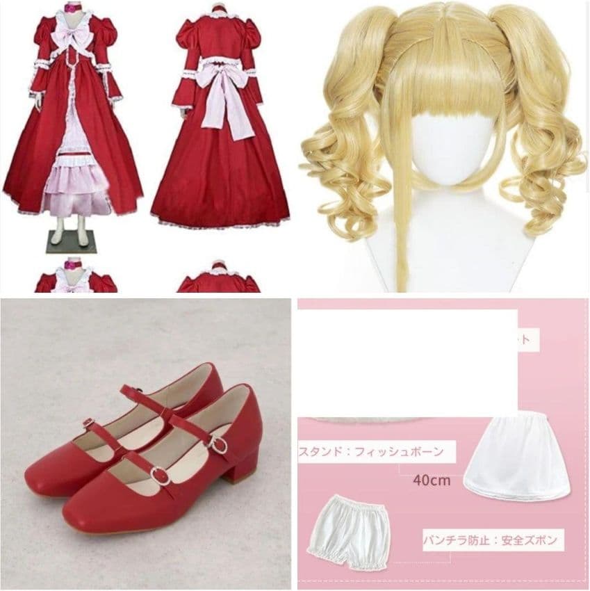 エリザベス　リジー　コスプレ　フルセット