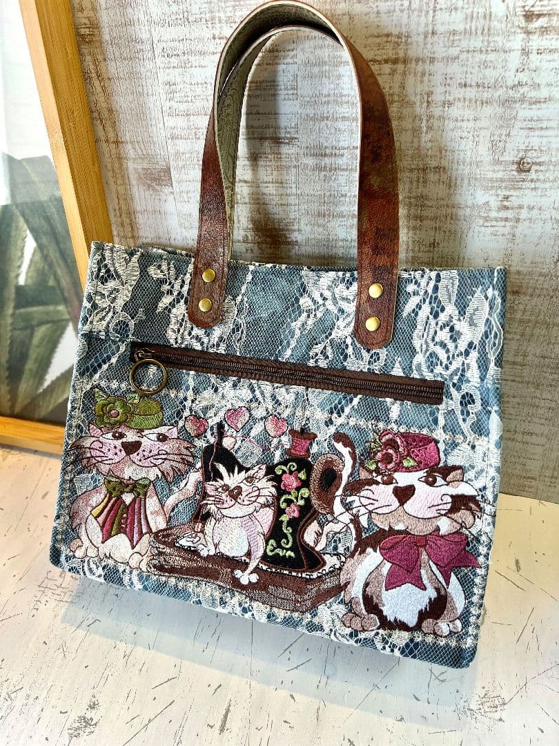 ＊シータ様お纏めリクエスト＊ロラライハリス♡刺繍のショルダーバッグなど