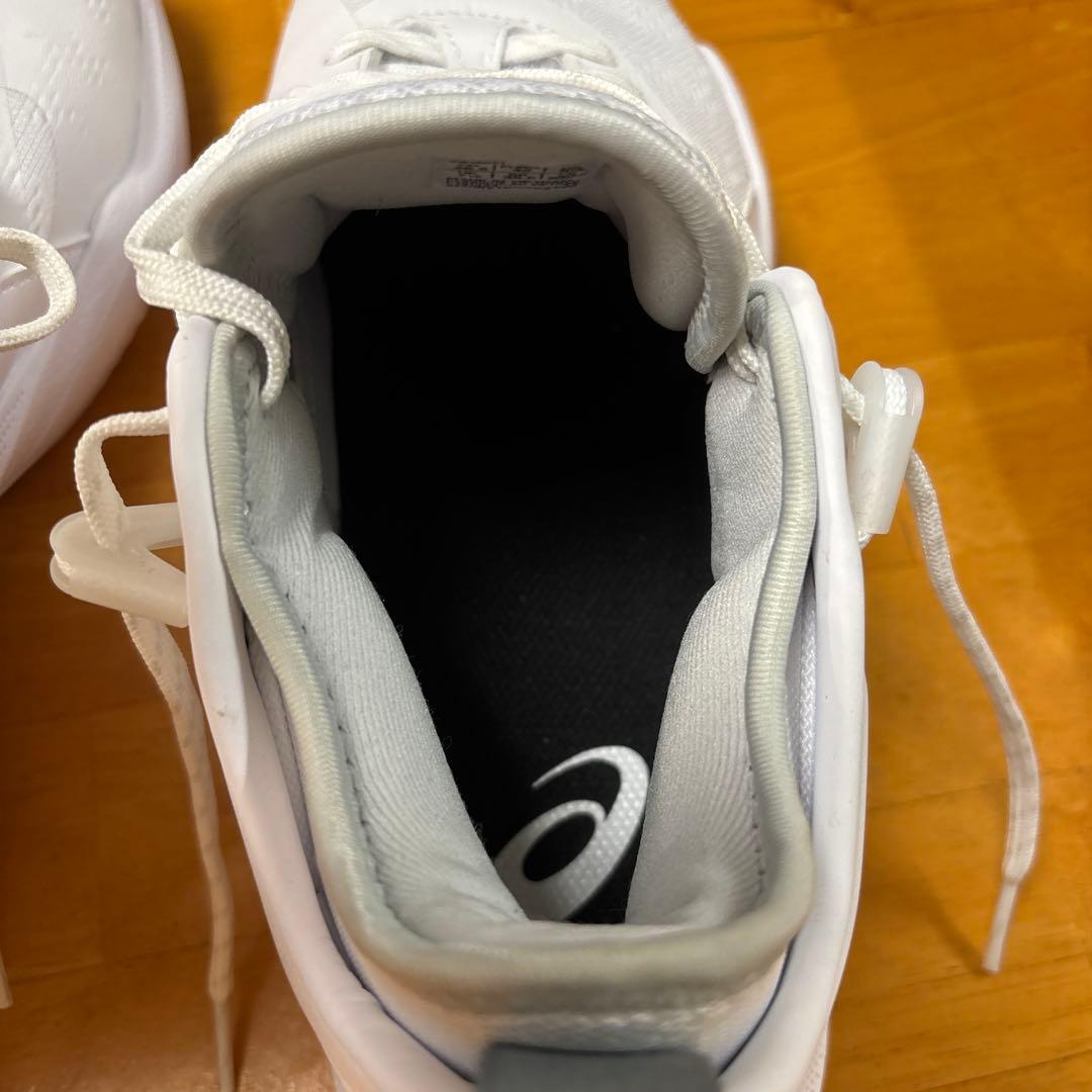 シューズ(男性用) NOVA SURGE LOW2 asics 26.5 US8.5 white