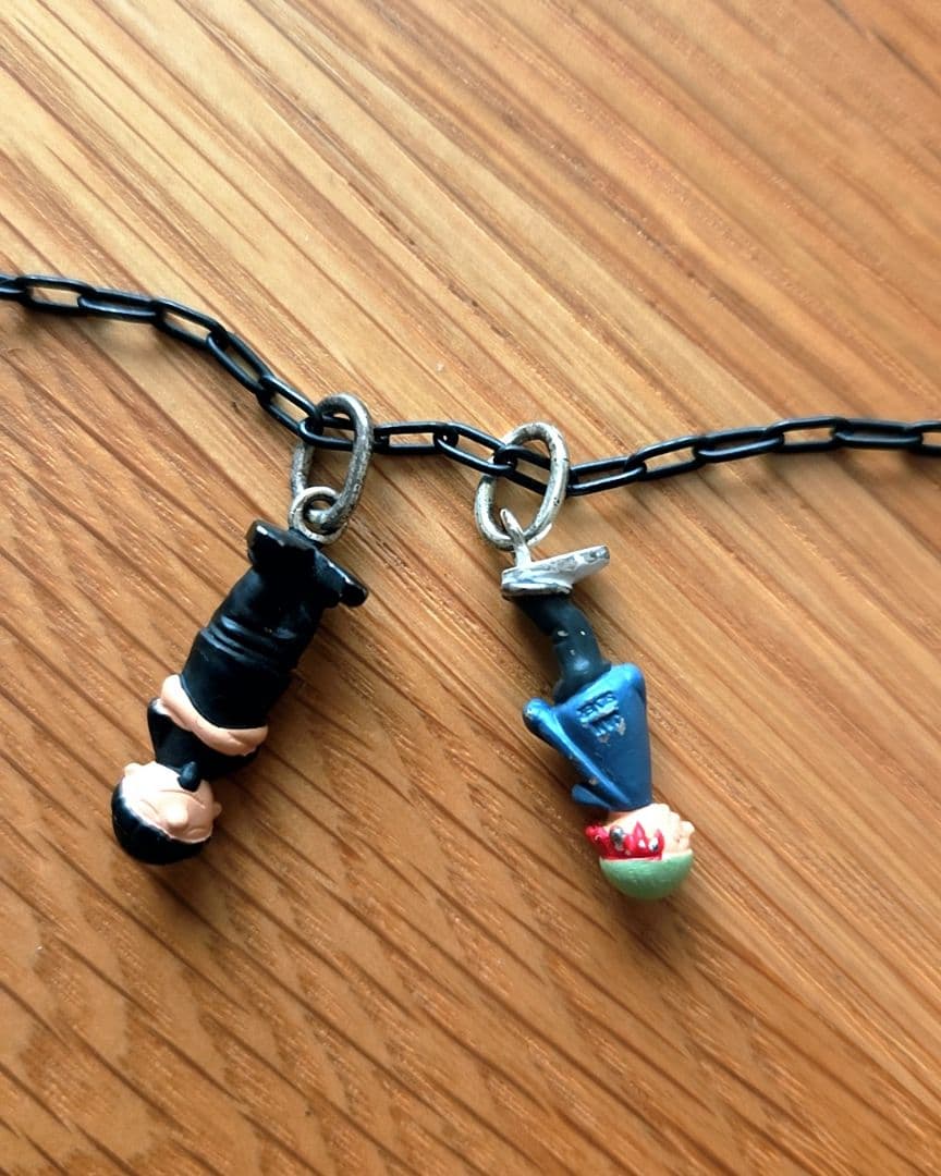 【JAM  MADE】 ジャム君イヴちゃん シルバーネックレス