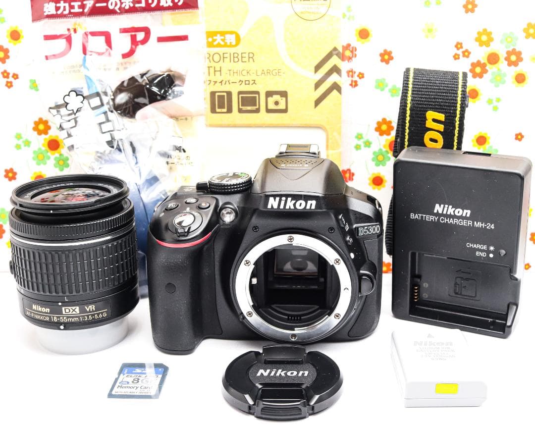 ニコン Nikon D5300 ☆初心者歓迎☆軽量バリアングル☆高機能一眼レフ！