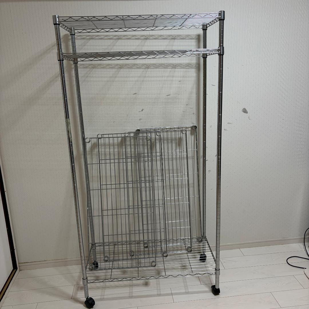 メタルラック 180cm高さ スチールラック 7段 幅90cm 大き目 大サイズ