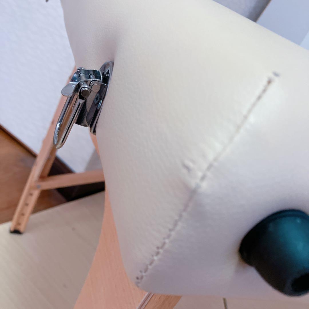 天然木　折りたたみ　マッサージベッド　エステベッド　折りたたみベッド　簡易ベッド