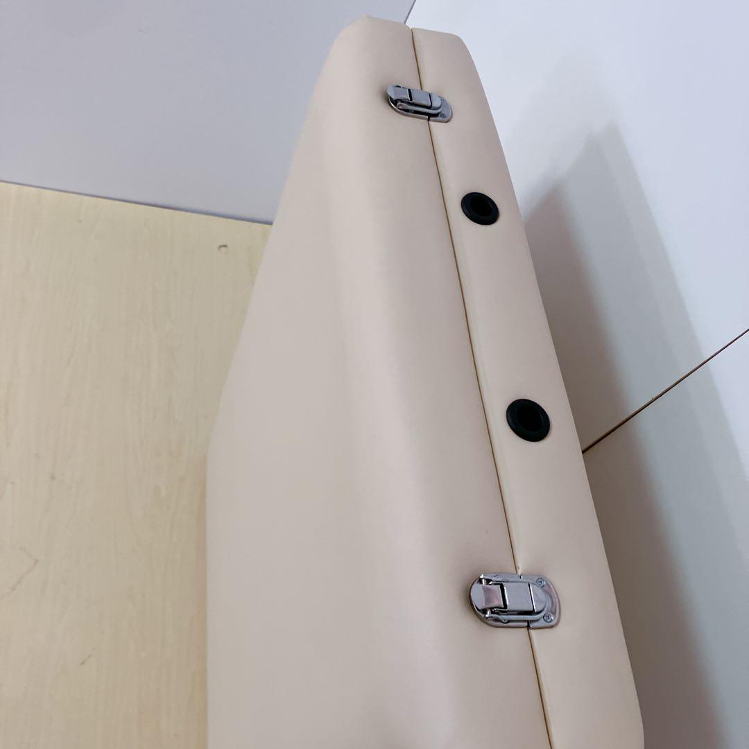 天然木　折りたたみ　マッサージベッド　エステベッド　折りたたみベッド　簡易ベッド