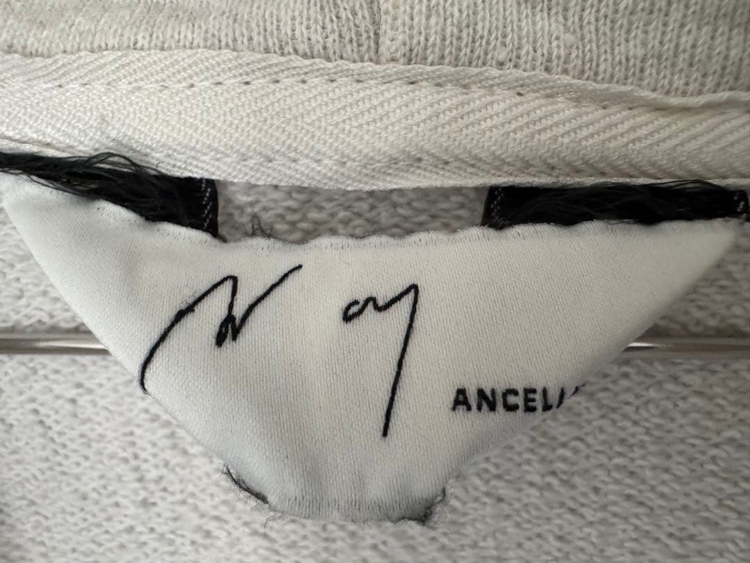 ANCELLM CRASH ZIP HOODIE サイズ2