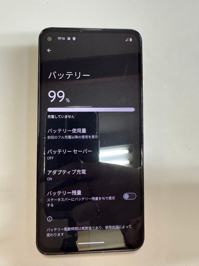 Google Pixel 4a ホワイト 使用感あり SIMフリー