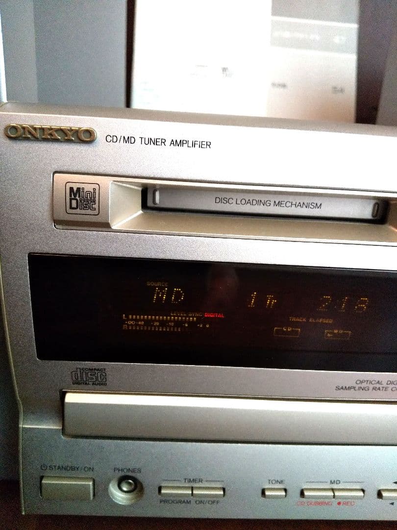 【正常動作品】ONKYO CD/MD Tuner Amplifier FR-V7