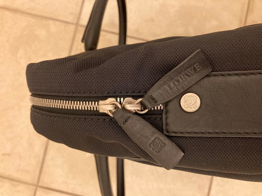 ロエベ　ボストンバッグ　ブラック