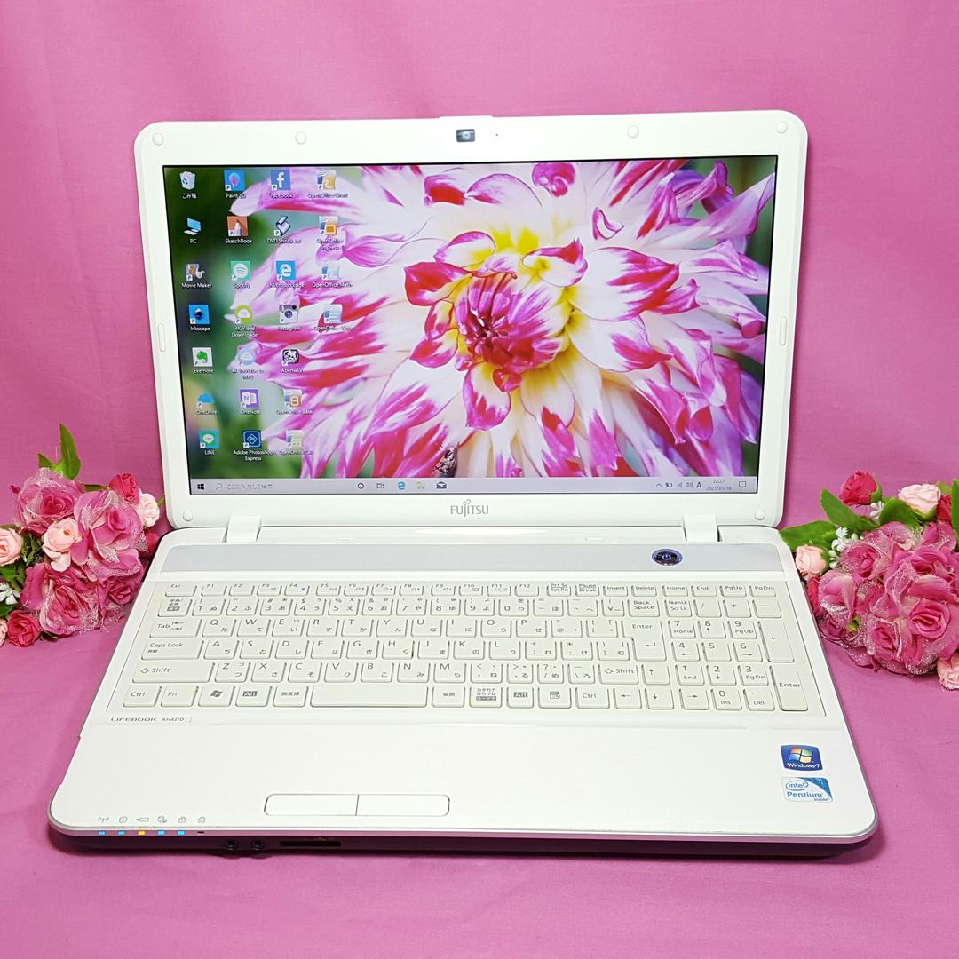 最新Windows10❥テレワーク可能❥大容量❥メモリ4G❥WEBカメラ搭載