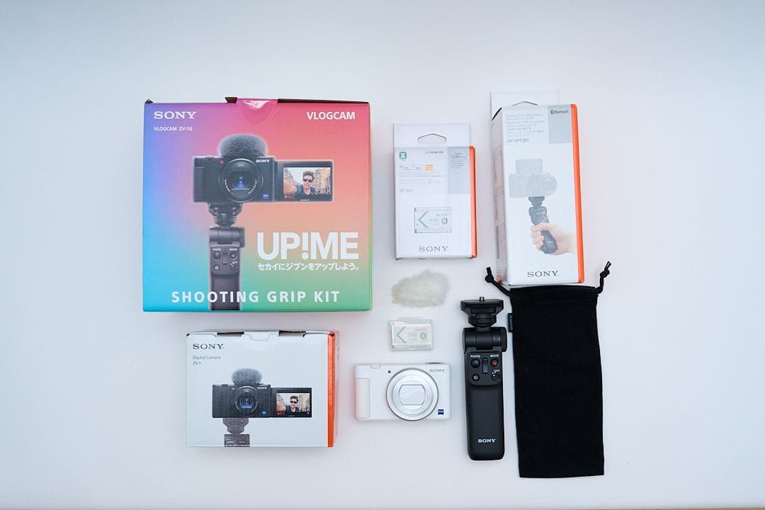 8/15限定【美品保証有】VLOGCAM ZV-1 シューティンググリップセット