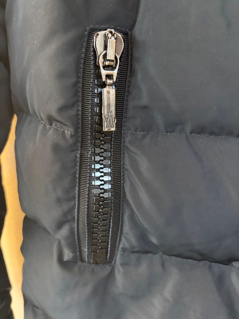 MONCLER GERBOISE ダウンコートブラック 0 モンクレール