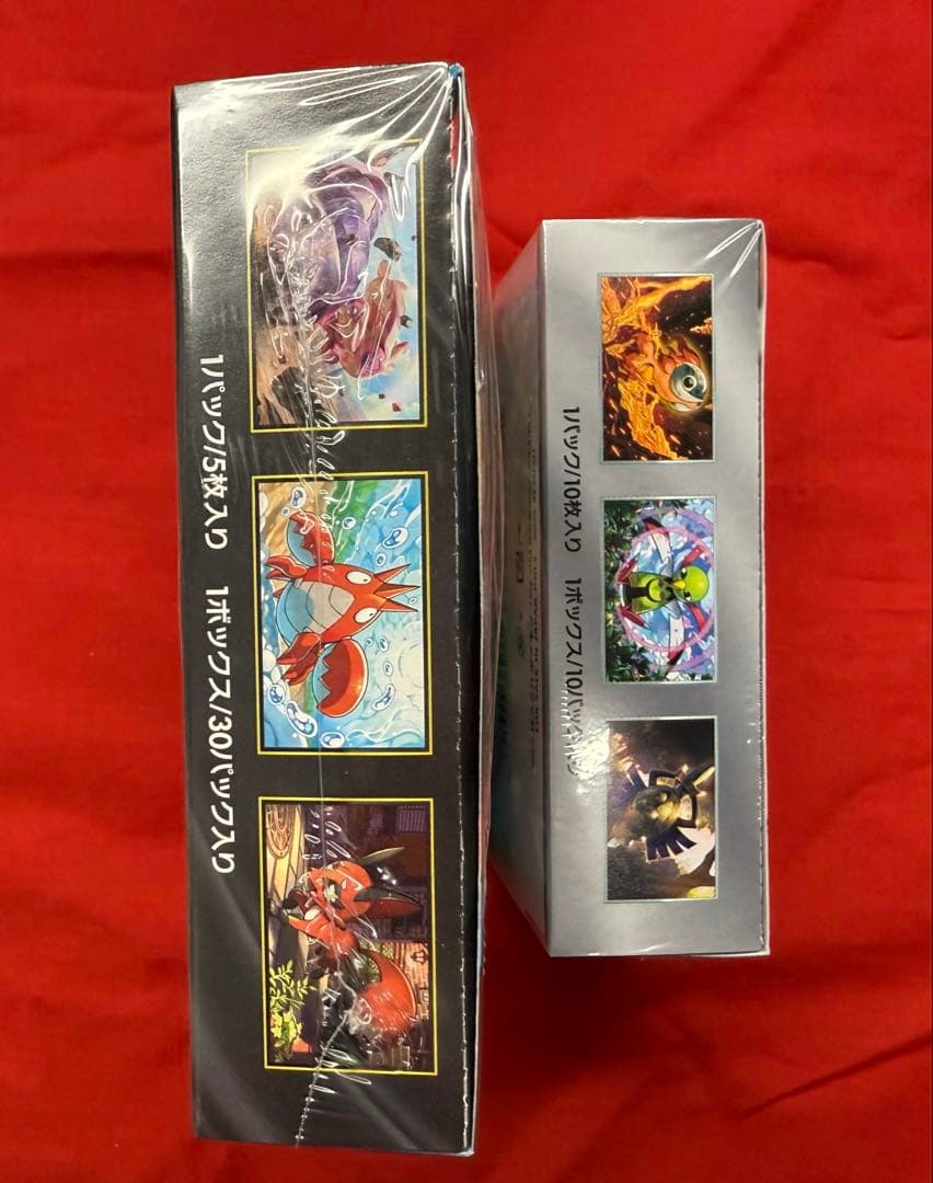 ポケモンカード メガブレイブ＆テラステラルフェス 各1BOX シュリンク付