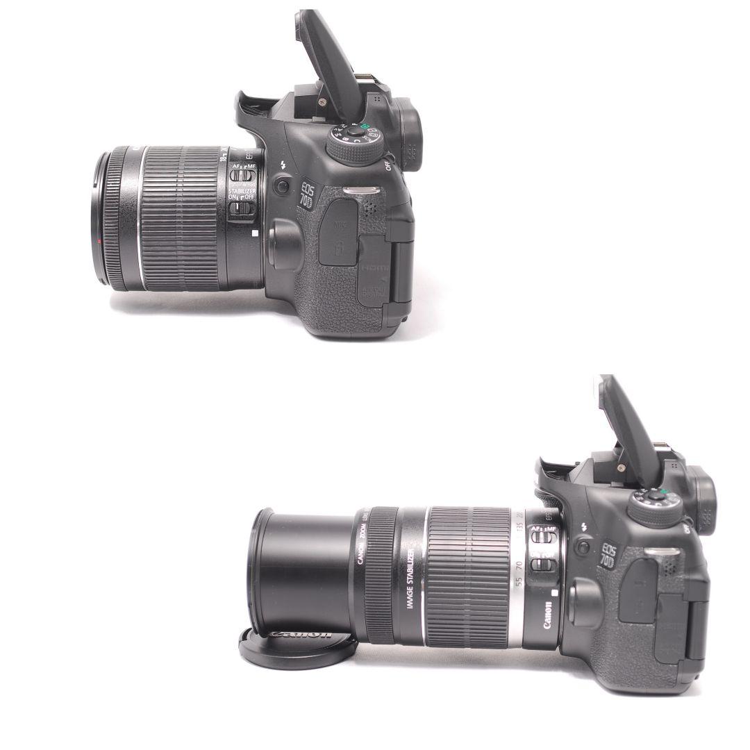 ❤即購入1000円OFF❤Canon 70D 手振れ補正 望遠 ダブルズーム