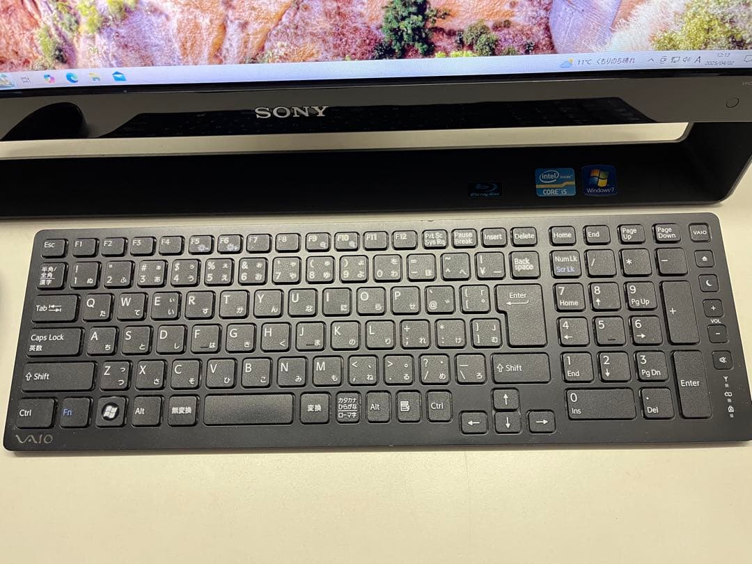 SONY VAIO win10 VPCJ248FJ 一体型PC ブルーレイ