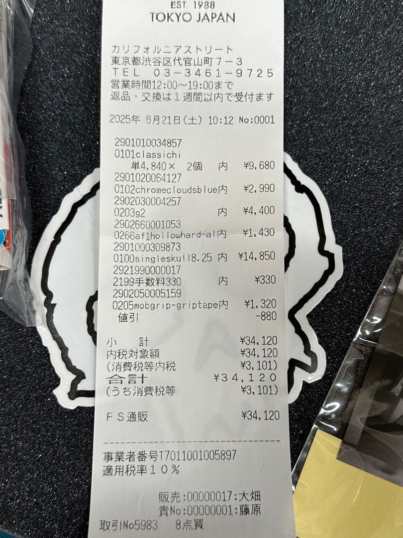 ZERO スケートボードデッキ 付属品あり