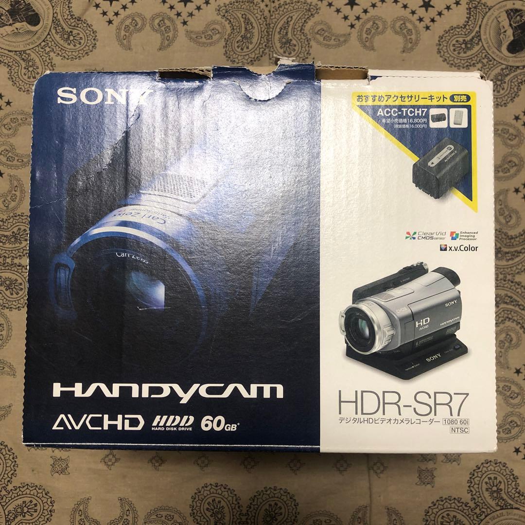 完品 SONY HDR-SR7 ナイトショット機能搭載 ビデオカメラ 美品