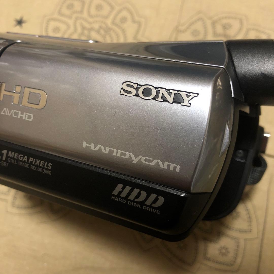 完品 SONY HDR-SR7 ナイトショット機能搭載 ビデオカメラ 美品
