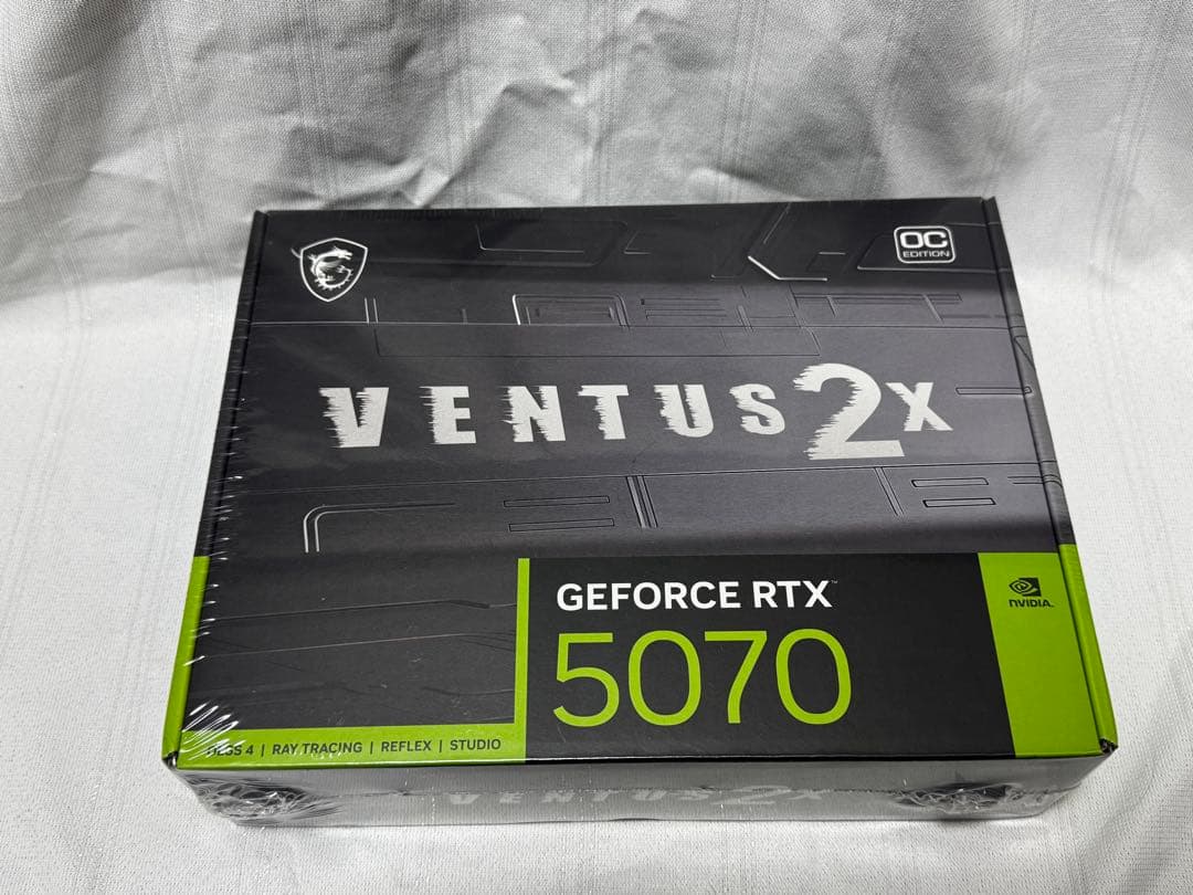 【新品　未使用】MSI VENTUS 2X GeForce RTX 5070