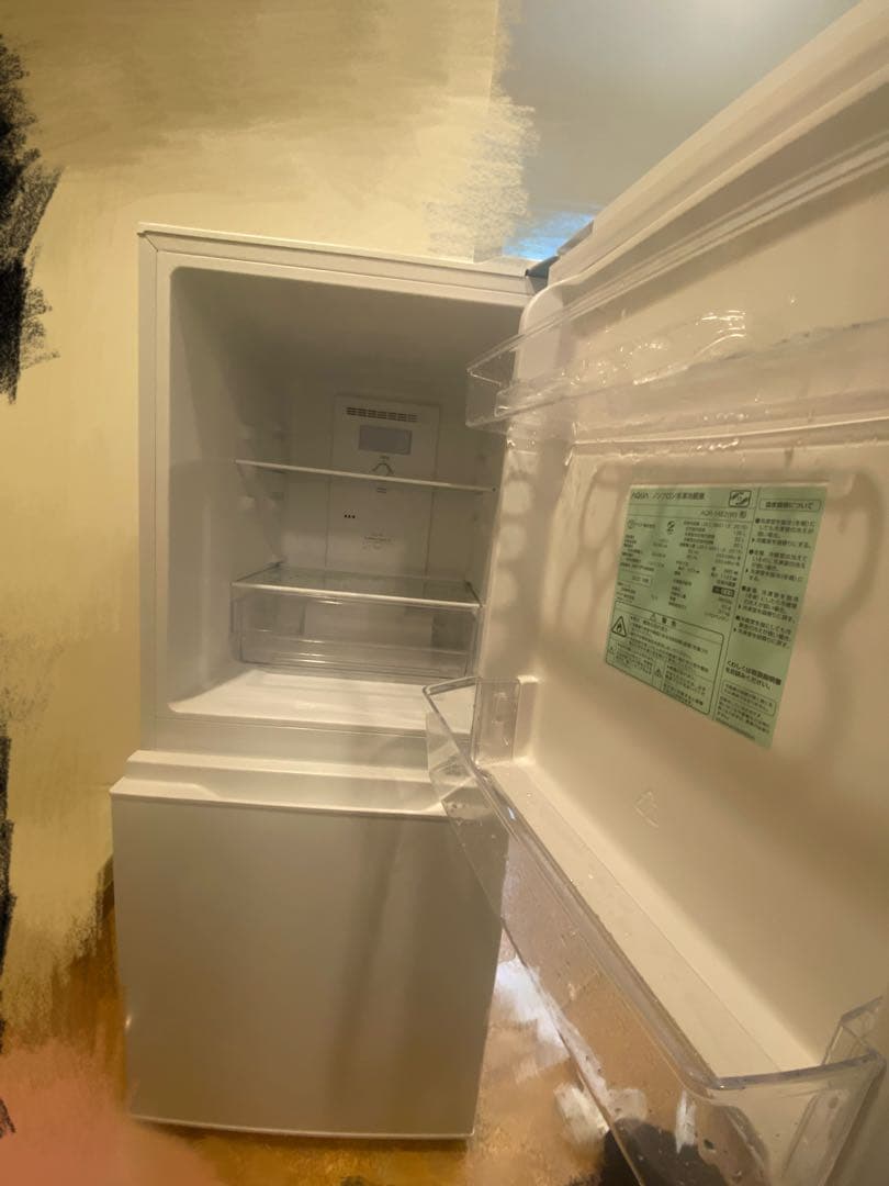[AQUA]ホワイト 2ドア冷蔵庫　2023年製
