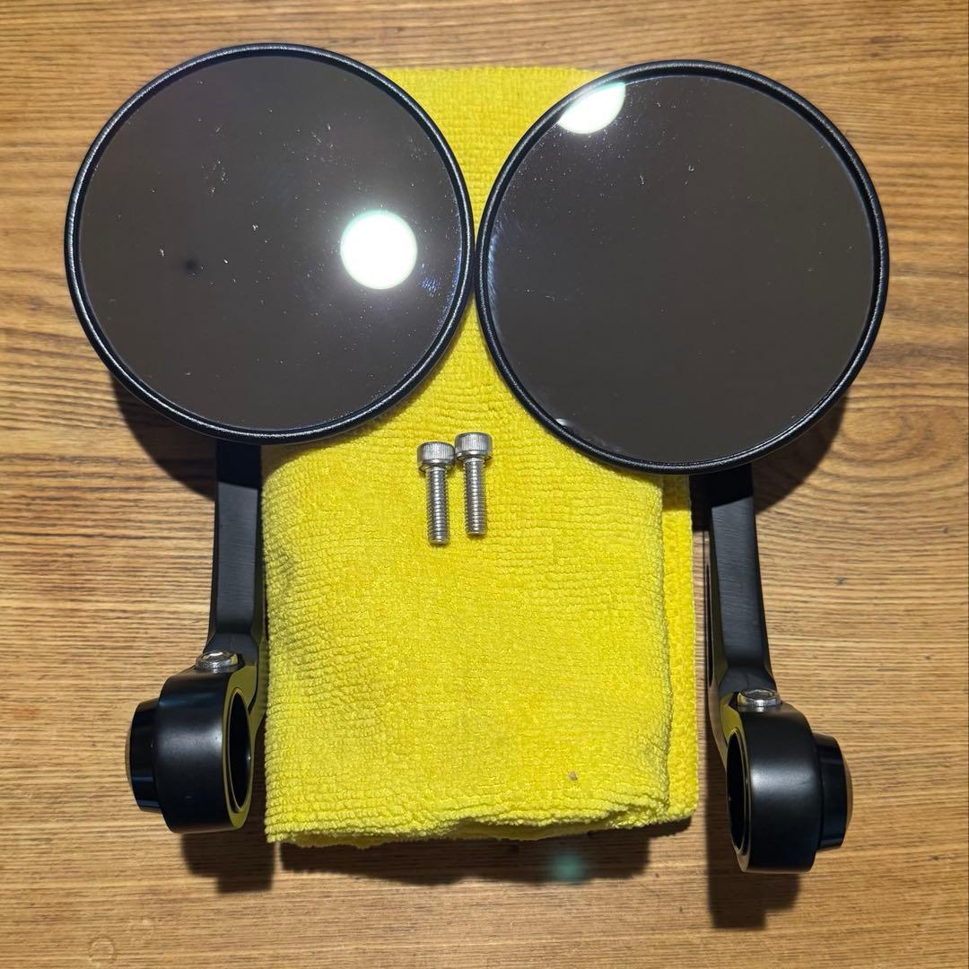 KiWAV Magazi バーエンドミラー triumph 水冷式モデル用