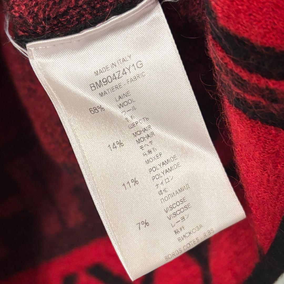 極美品！GIVENCHY 総柄　ロゴニット　ウール　セーター　ジバンシー　モヘア