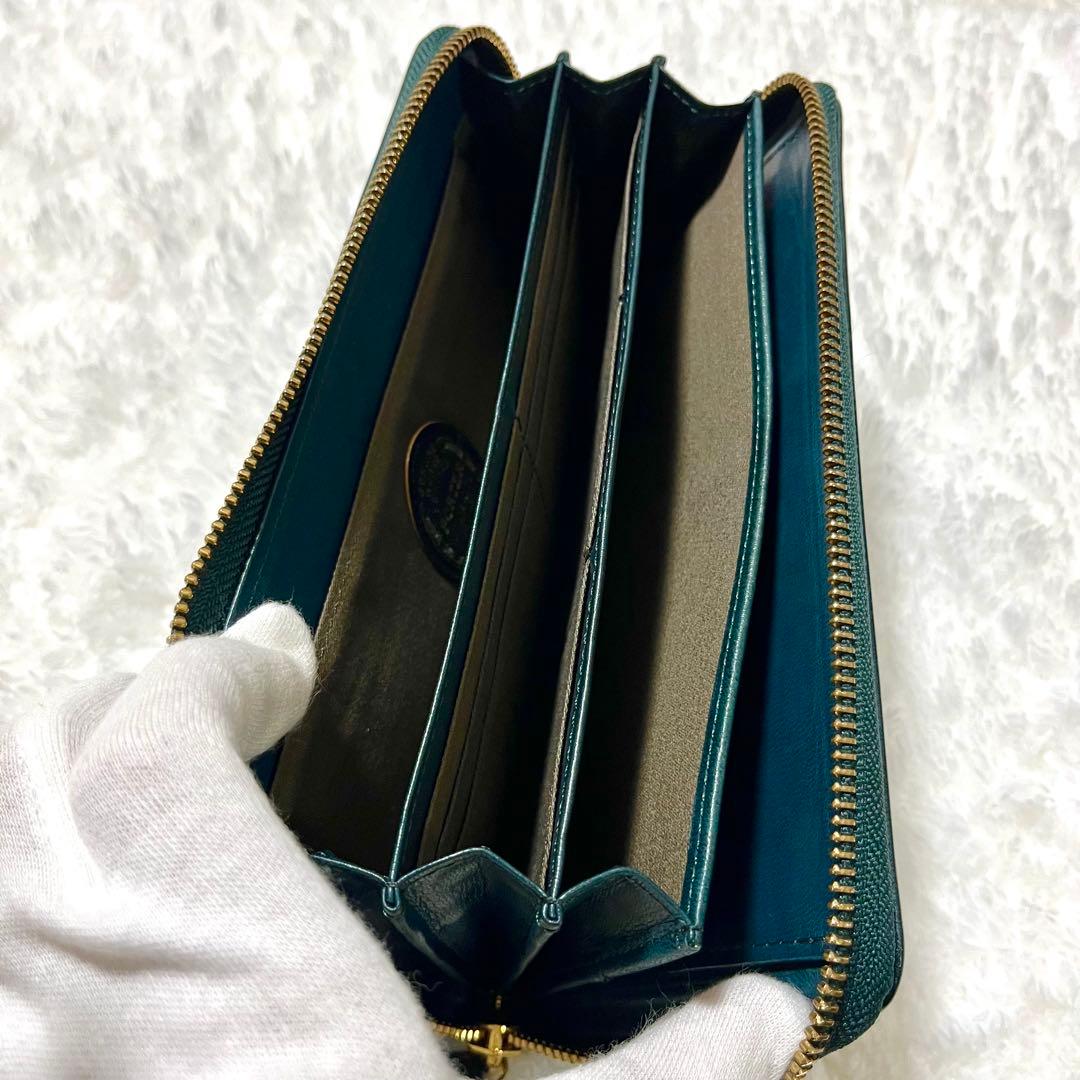 PORTER ロングウォレット ワイズ 長財布　フォレストグリーン