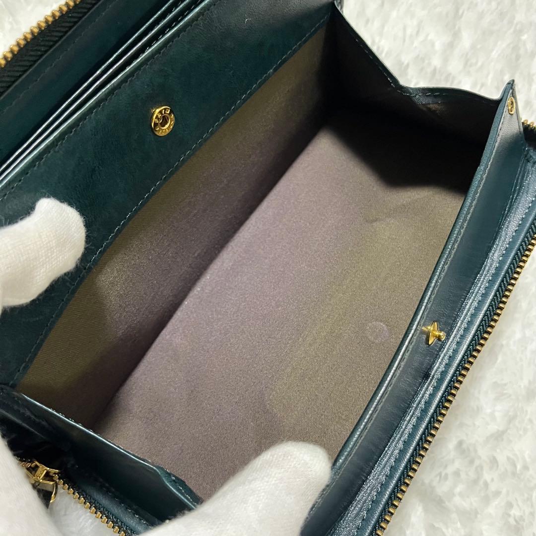 PORTER ロングウォレット ワイズ 長財布　フォレストグリーン