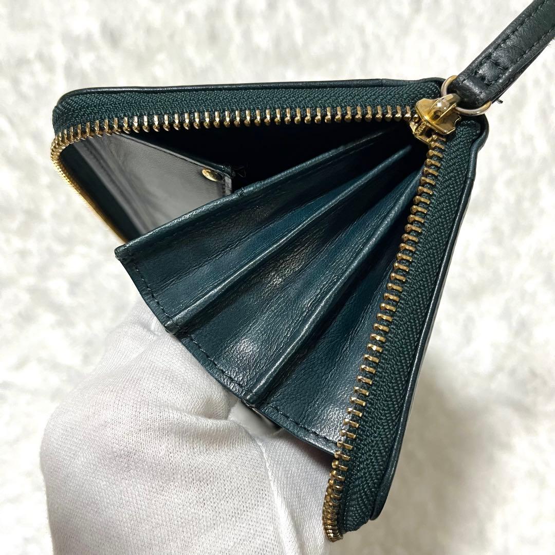 PORTER ロングウォレット ワイズ 長財布　フォレストグリーン