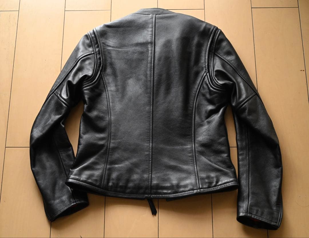 美品 KADOYA 現行モデル Mサイズ シングルレザージャケット