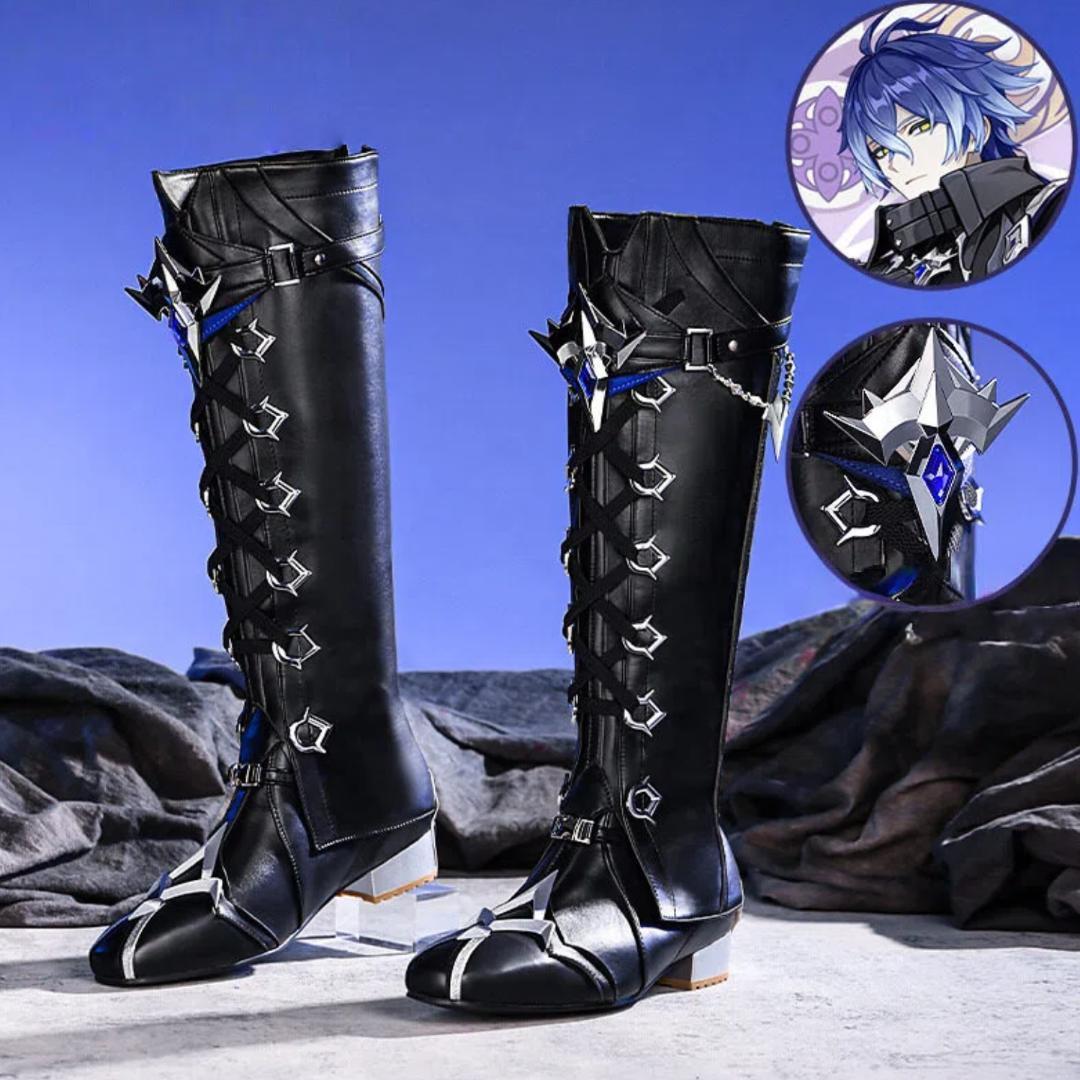 在庫セール　原神 フリンズ コスプレ 衣装　靴付き　 ランタン 追可能