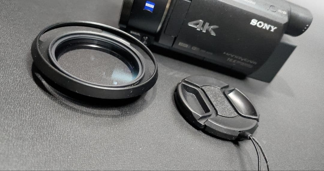 極美品 FDR-AX55 4Kビデオカメラ 本体 FDR-AX60同等