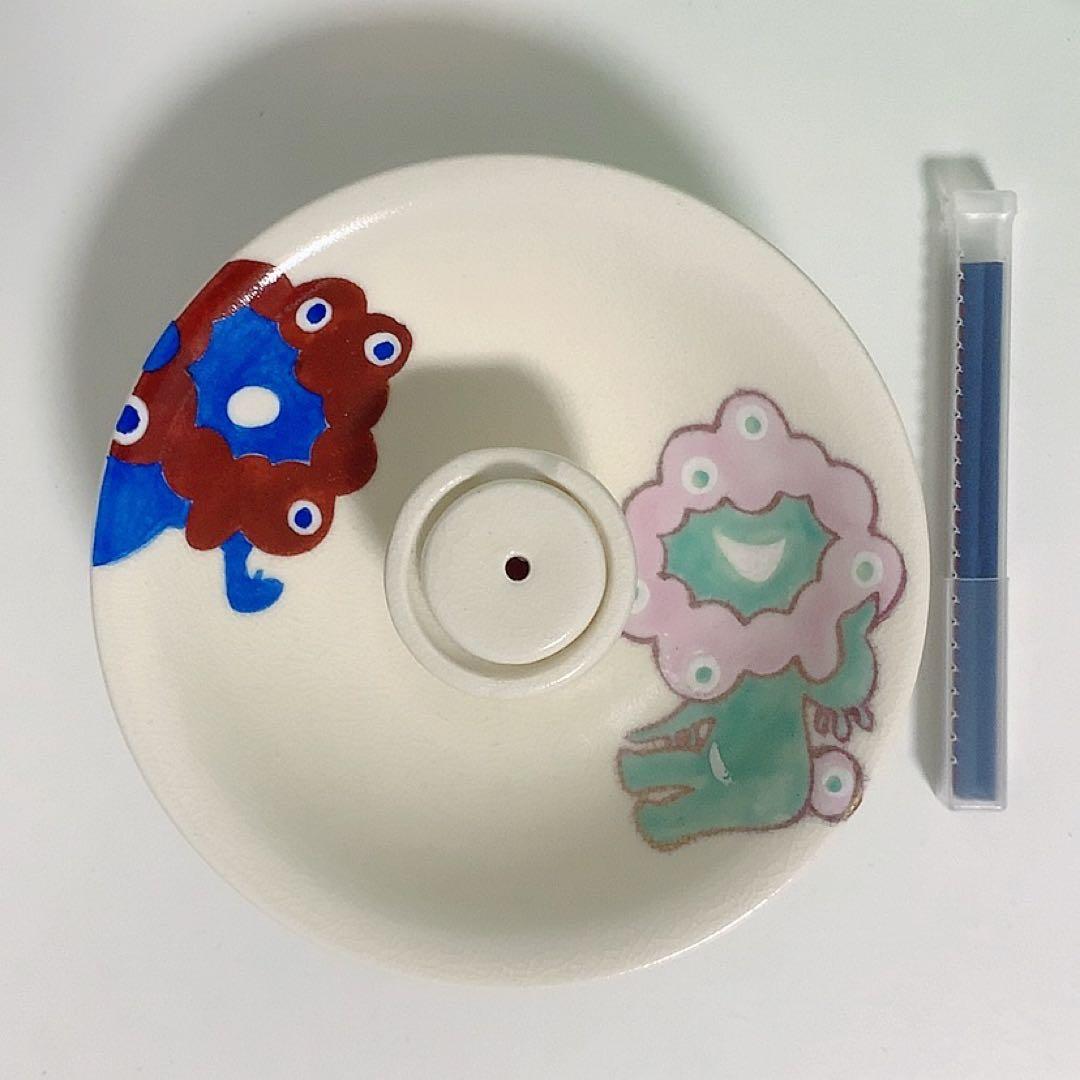 【EXPO2025】ミャクミャク 京焼 清水焼 香立て&お香セット