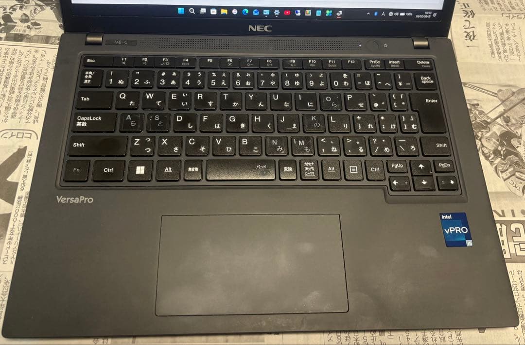 第12世代i5搭載！超軽量モバイルNEC VersaPro VB 美品高年式