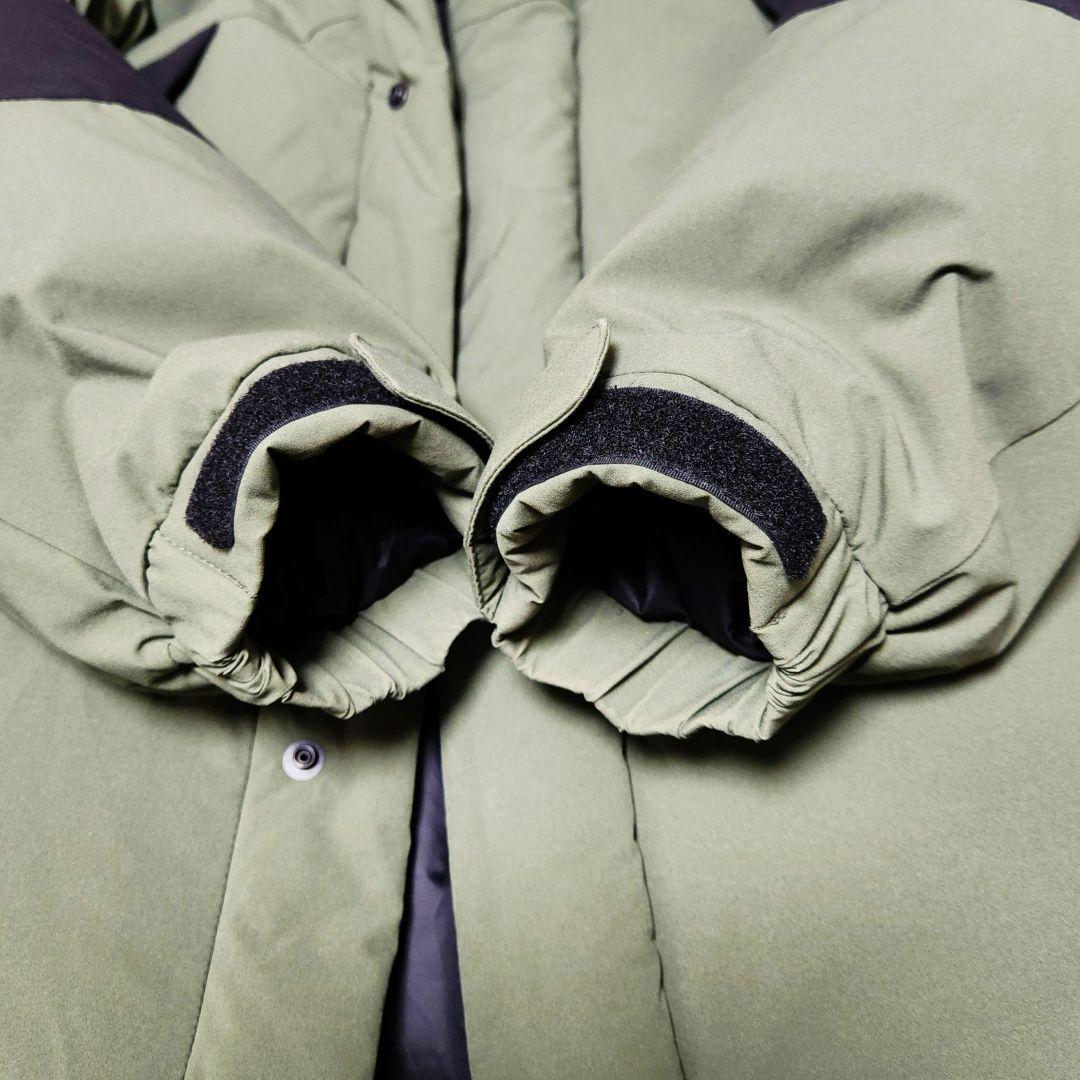 FIRST DOWN　ダウンジャケット　オリーブグリーン/ブラック　L　オマケ付