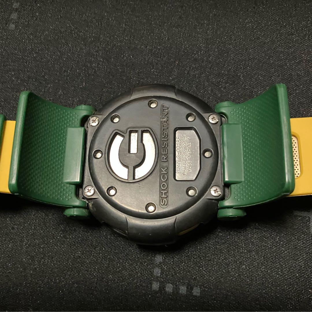 人気のグリーン イエロー ラスタ G-SHOCK Gショック ジェイソン