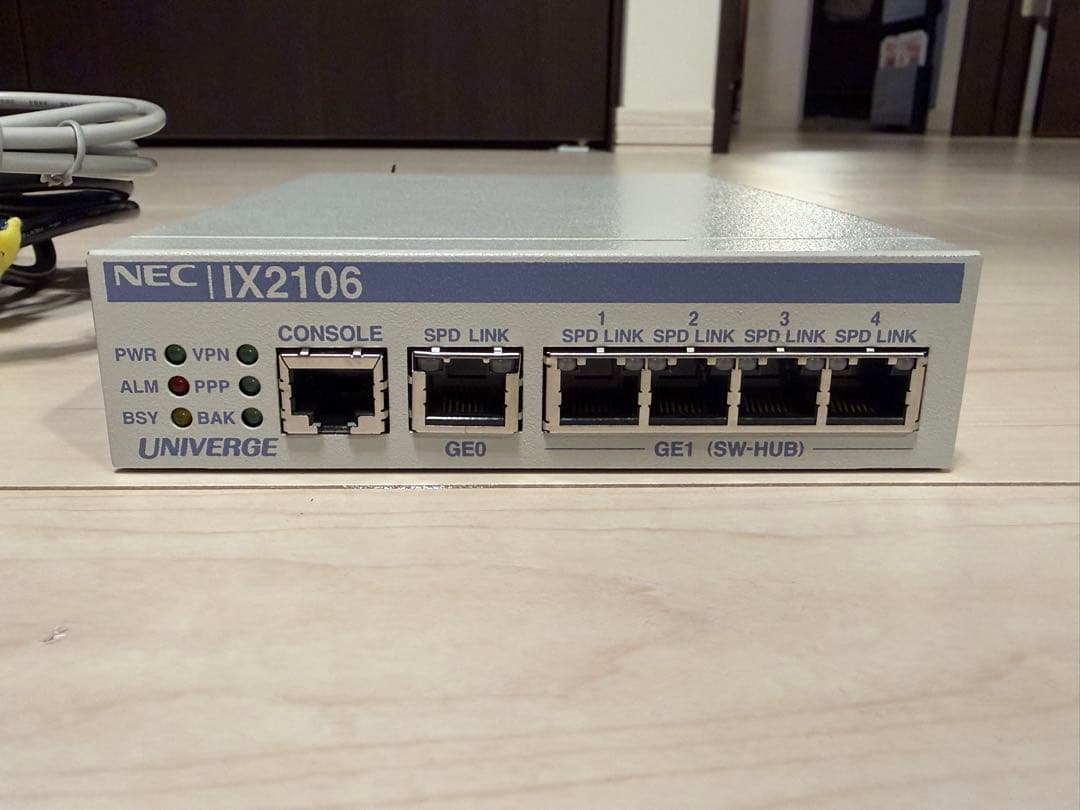 NEC IX2106 ルーター