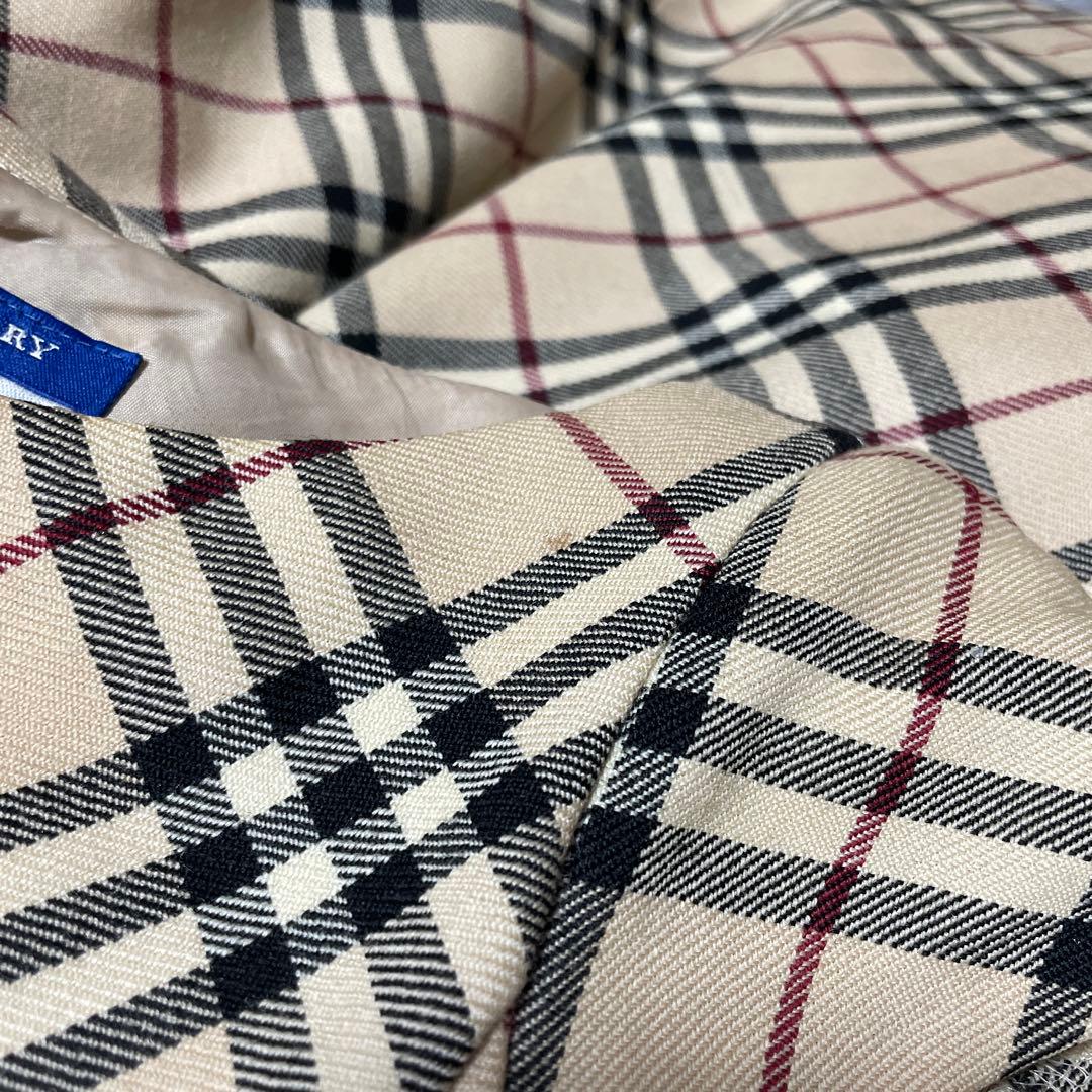 バーバリー　ワンピース　ノースリーブ　ノバチェック　レディース　38