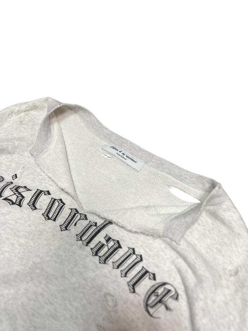 Children of the discordance ダメージスウェットグレー