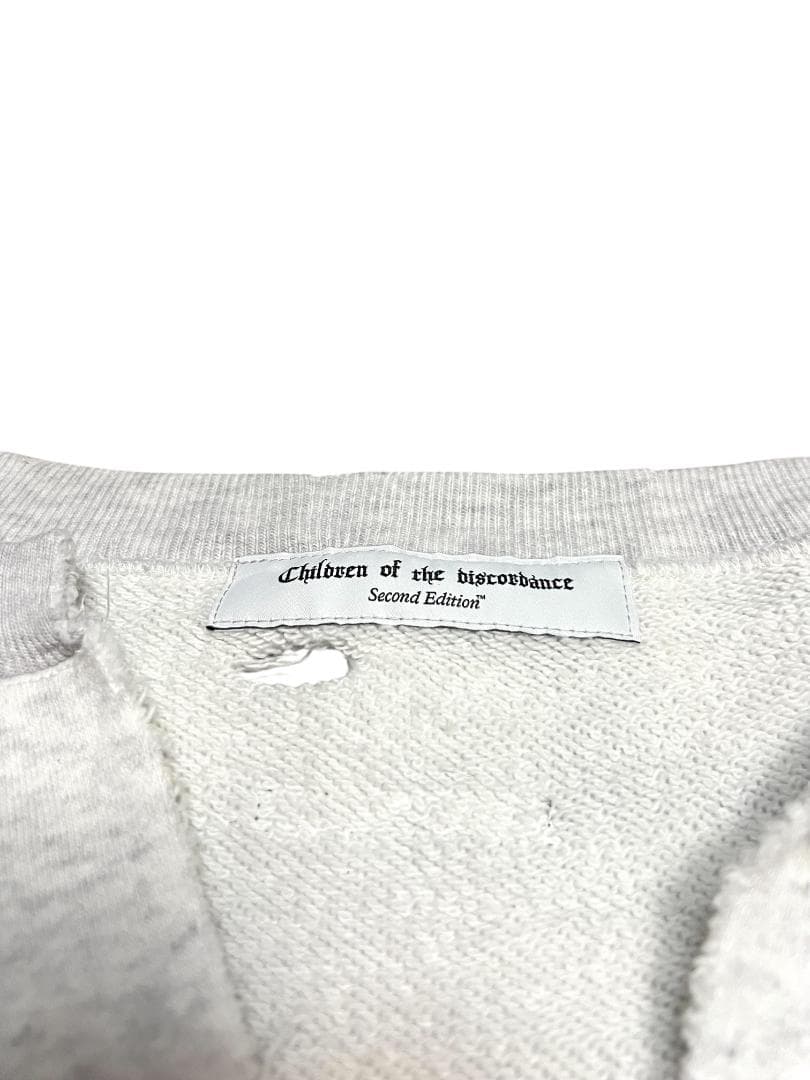 Children of the discordance ダメージスウェットグレー