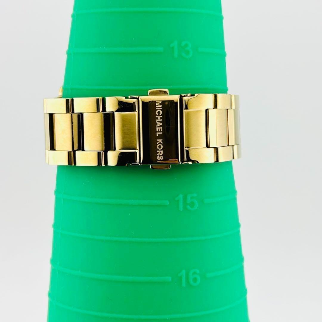 【希少/電池交換済】MICHAEL KORS 腕時計　ゴールド スモールセコンド