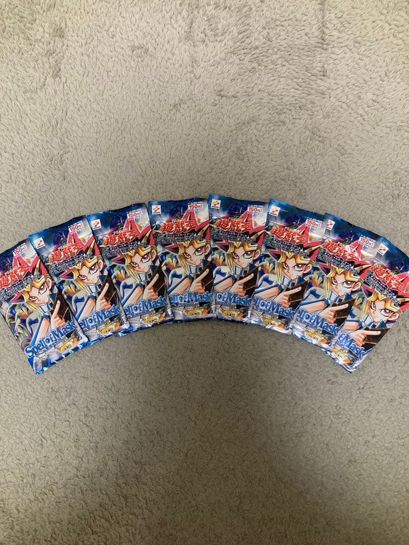 エ*ム様 遊戯王デュエルモンスターズ　開封済み　空箱　空パック　7点セット