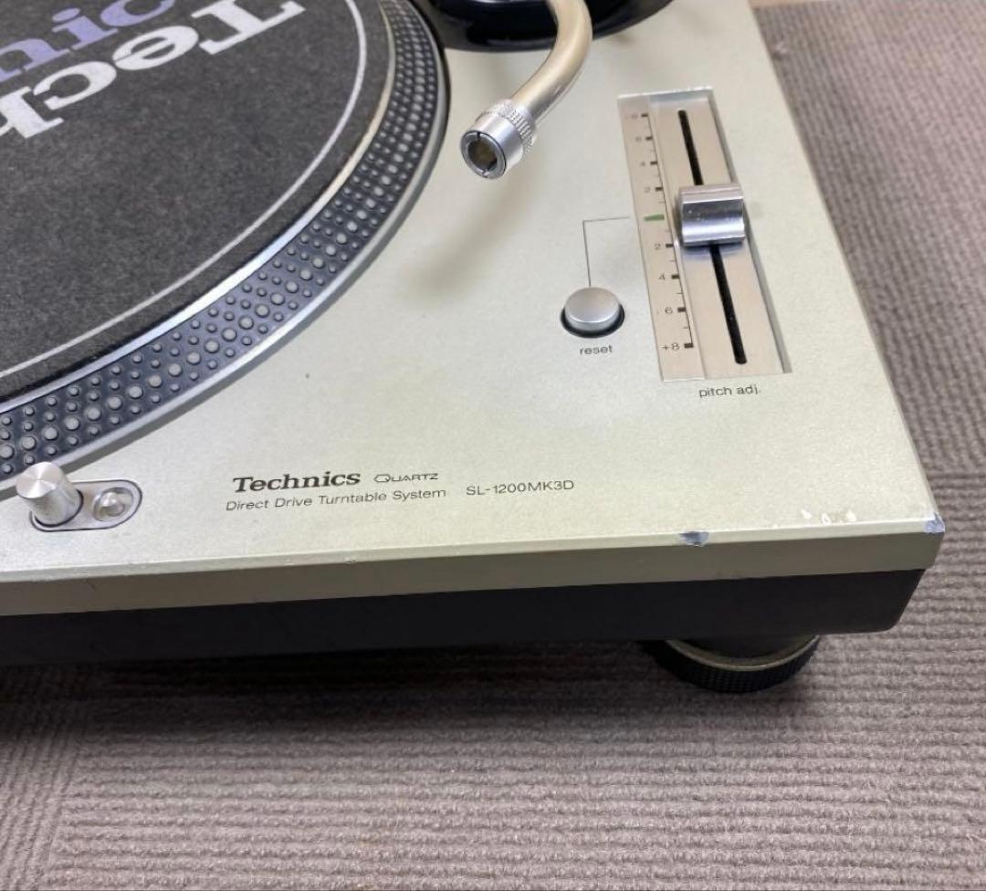 Technics SL-1200MK3D ターンテーブル シルバー