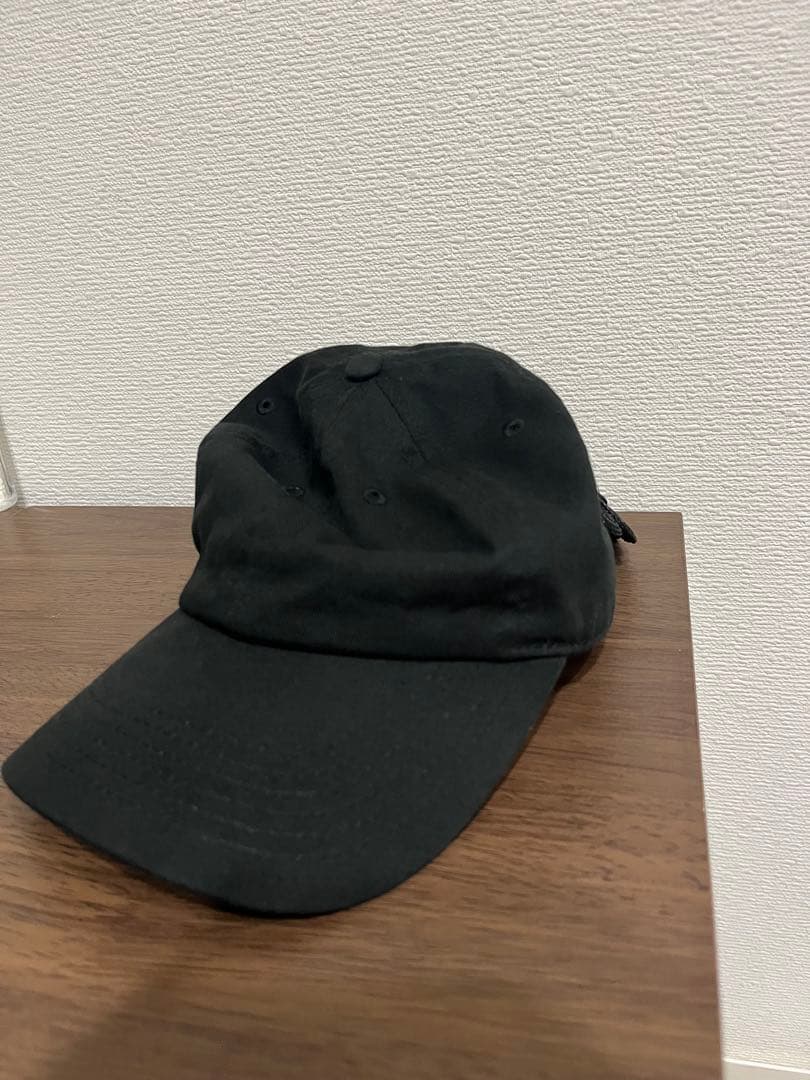 【tanakadaisuke/タナカダイスケ】チャイナリボンキャップ　黒